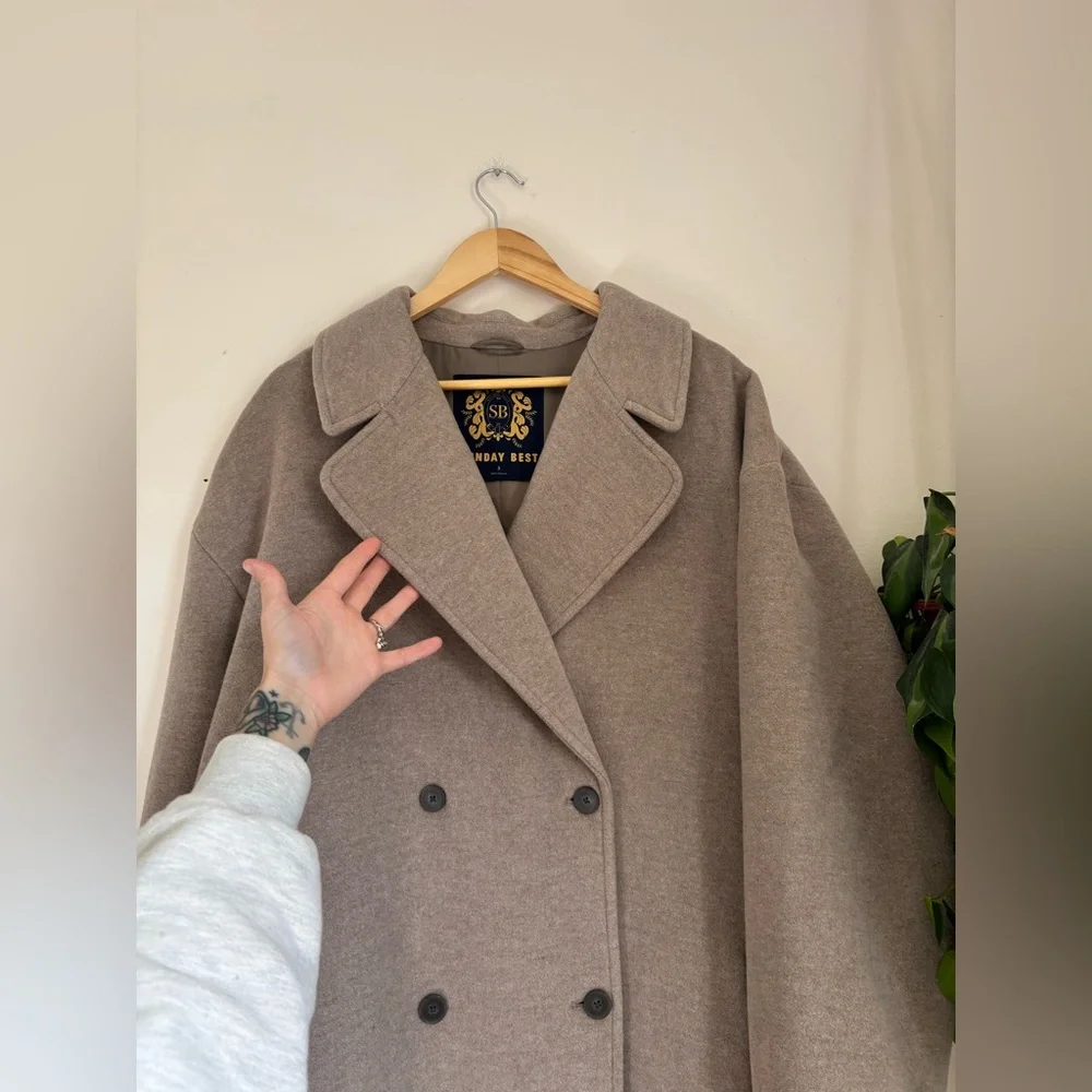 Sunday Best Fitzroy Wool and Cashmere Jacket - Picture 7 of 11